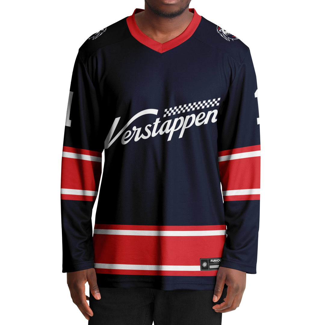 Verstappen - Away Hockey Jersey - Furious Motorsport