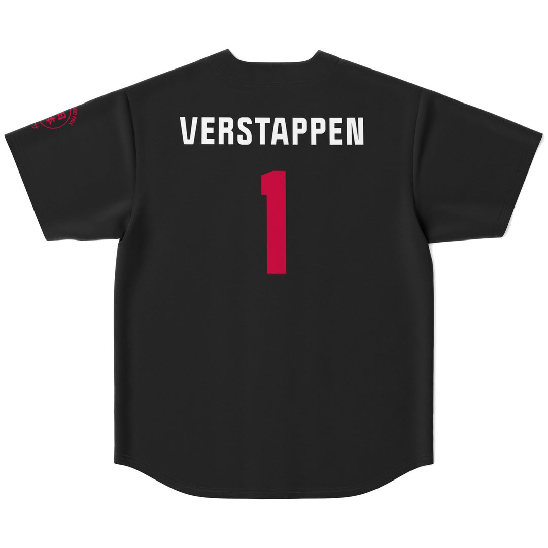 Verstappen - Carbon Black Suzuka "Great Wave" Jersey - Furious Motorsport