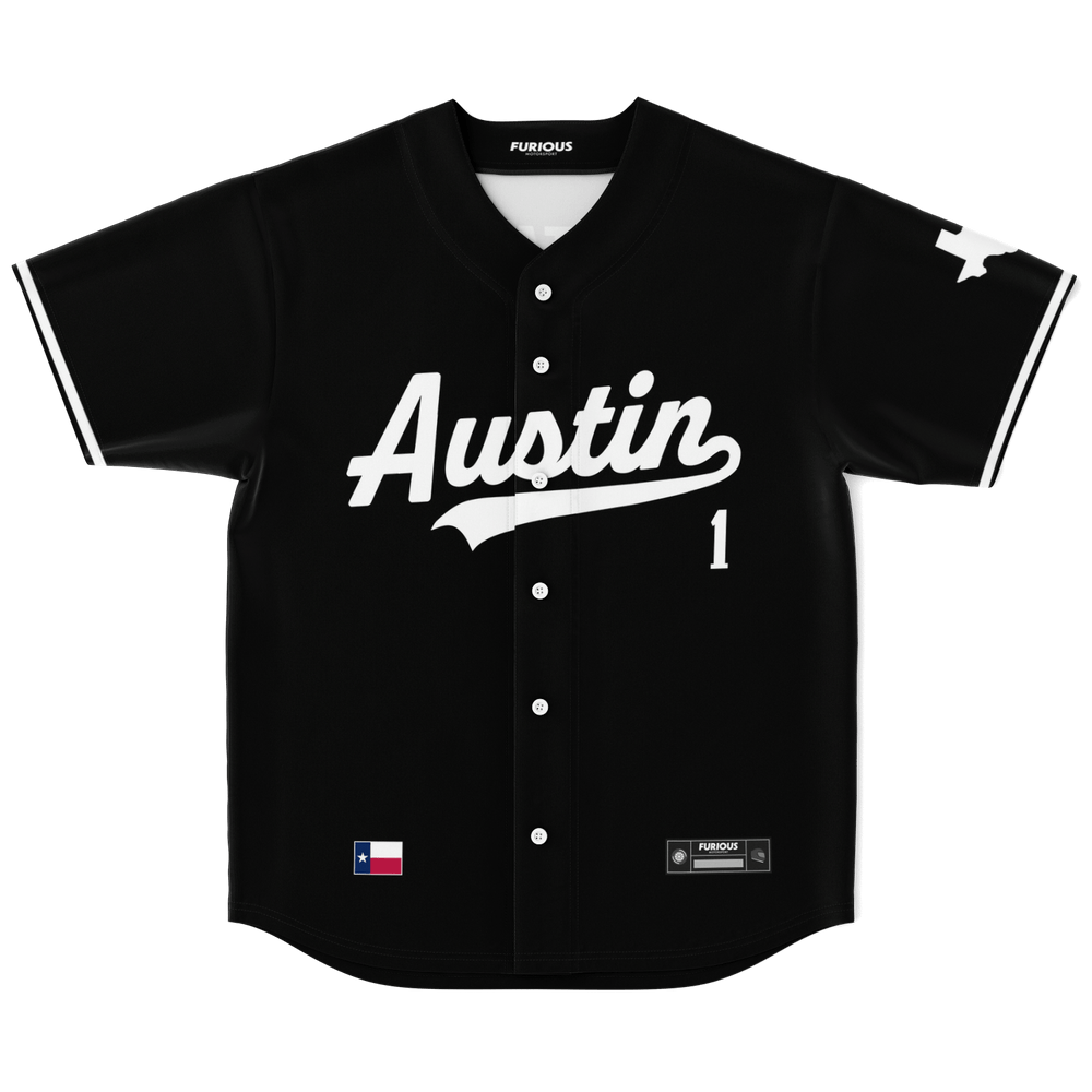 Verstappen - Jet Black Austin Jersey - Furious Motorsport