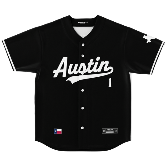 Verstappen - Jet Black Austin Jersey - Furious Motorsport