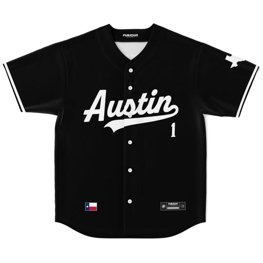 Verstappen - Jet Black Austin Jersey (Clearance) - Furious Motorsport