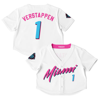 Verstappen - Miami Vice Home Crop Top - Furious Motorsport