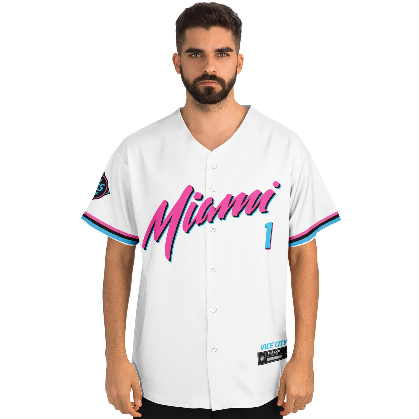 Verstappen - Miami Vice Home Jersey - Furious Motorsport