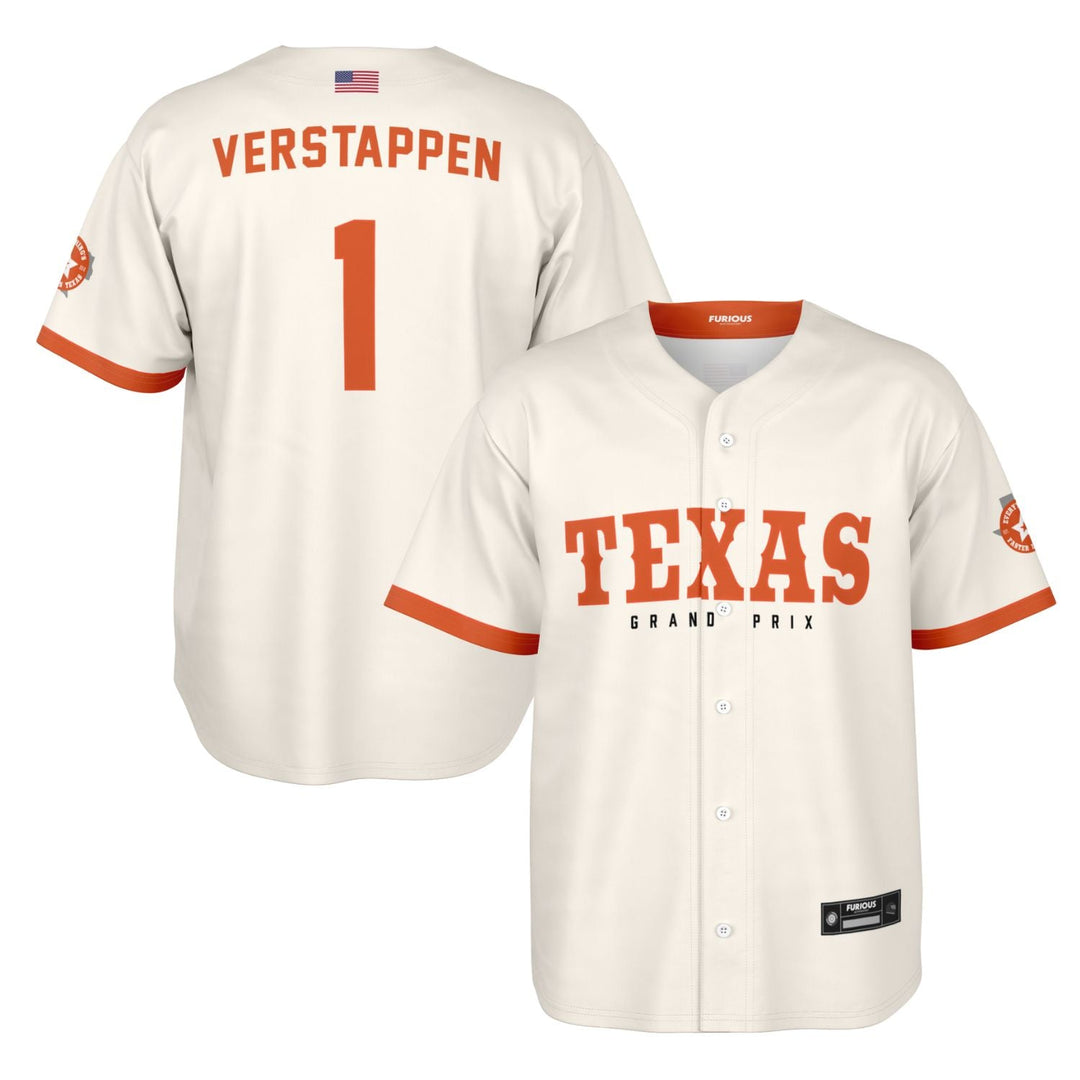 Verstappen - Off-White Texas GP Jersey - Furious Motorsport