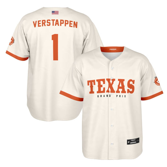 Verstappen - Off-White Texas GP Jersey (Clearance) - Furious Motorsport