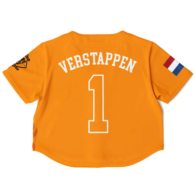 Verstappen - Orange Army Crop Top Jersey - Furious Motorsport