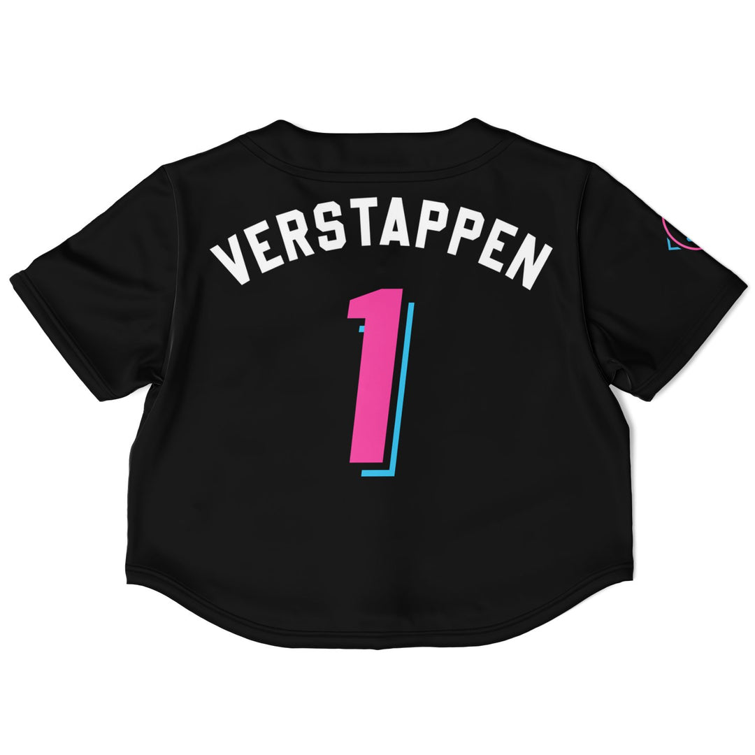 Verstappen - Vice City Crop Top Jersey (Clearance) - Furious Motorsport