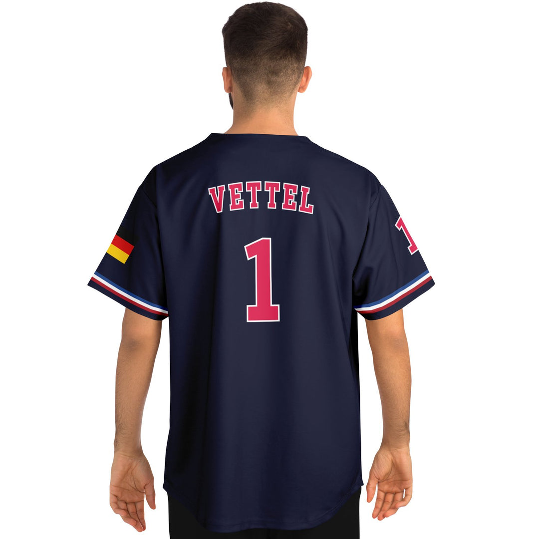 Vettel - Navy Away Jersey - Furious Motorsport