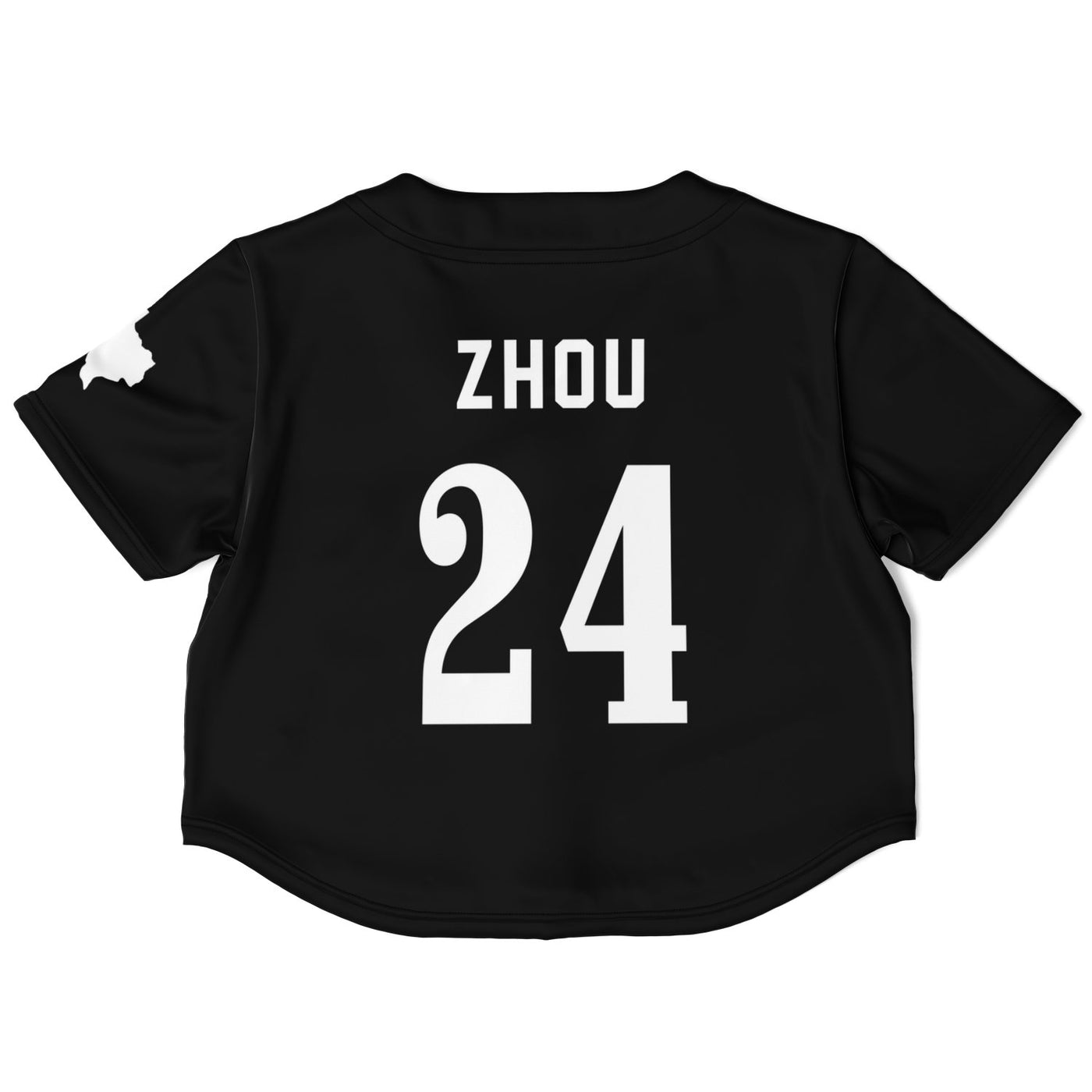 Zhou - Jet Black Austin Crop Top - Furious Motorsport