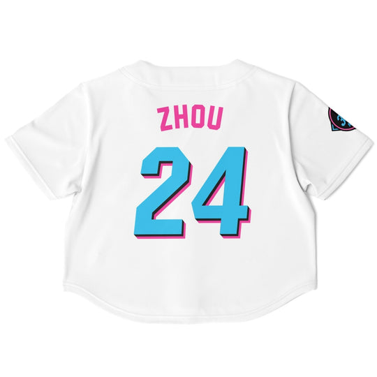 Zhou - Miami Vice Home Crop Top (Clearance) - Furious Motorsport