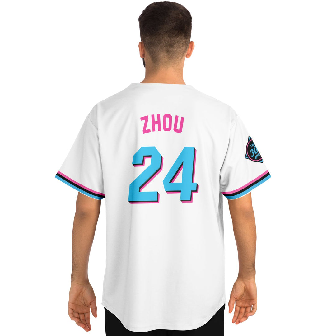 Zhou - Miami Vice Home Jersey - Furious Motorsport