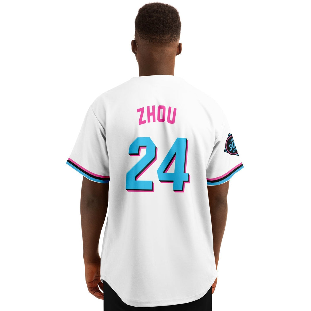 Zhou - Miami Vice Home Jersey (Clearance) - Furious Motorsport