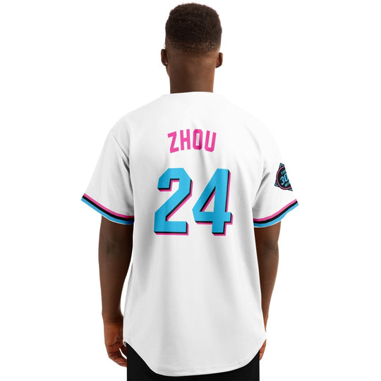 Zhou - Miami Vice Home Jersey (Clearance) - Furious Motorsport