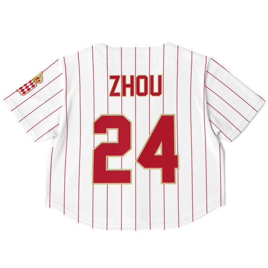 Zhou - Monaco Crop Top Jersey - Furious Motorsport