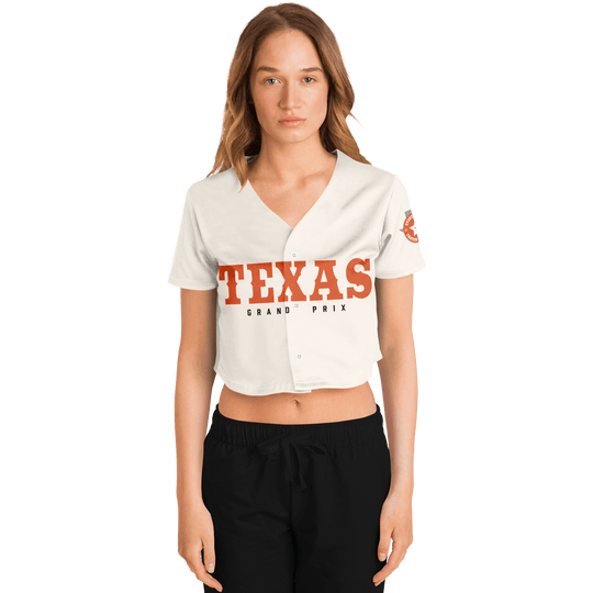 Zhou - Off-White Texas GP Crop Top - Furious Motorsport