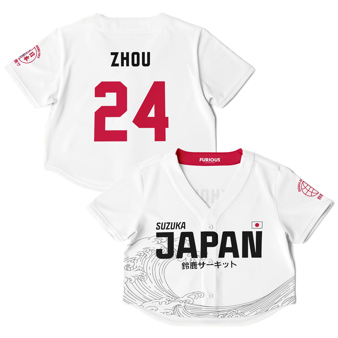 Zhou - Suzuka "Great Wave" Crop Top - Furious Motorsport