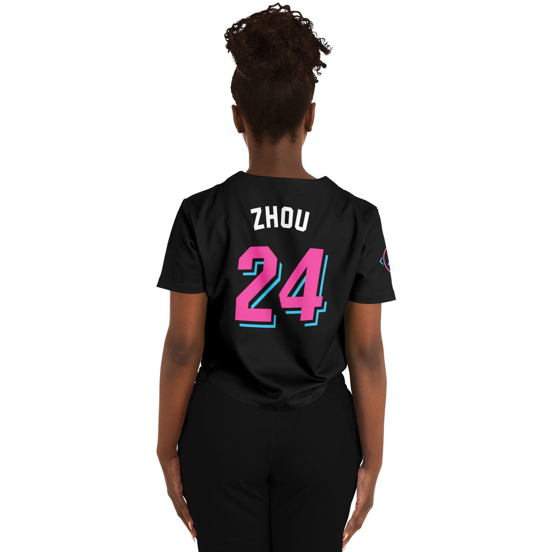 Zhou - Vice City Crop Top Jersey (Clearance) - Furious Motorsport