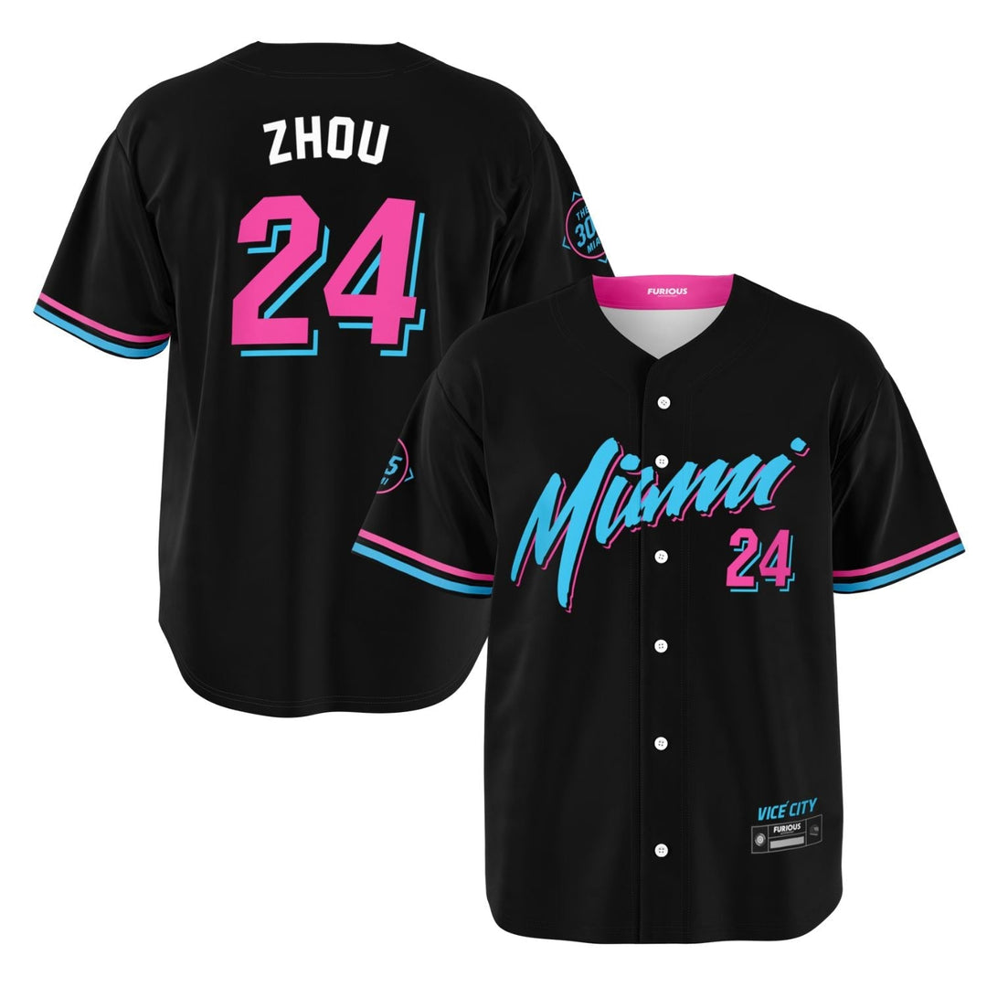 Zhou - Vice City Jersey (Clearance) - Furious Motorsport